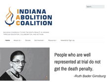 Tablet Screenshot of indianaabolition.org